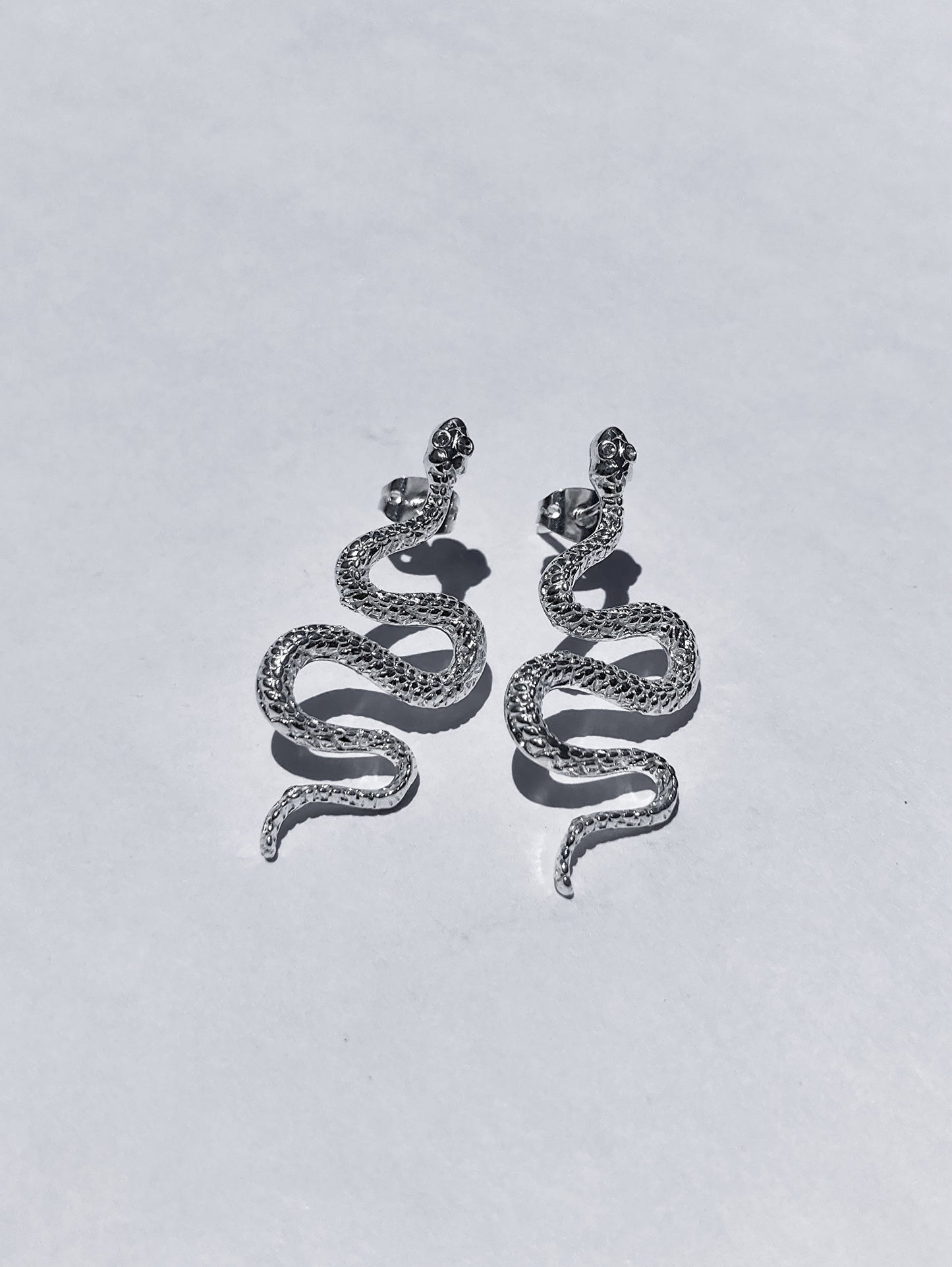 Aretes Serpiente Grande