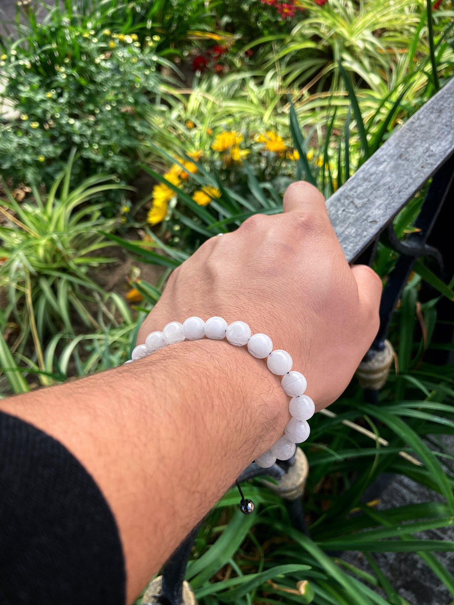 Pulsera Jade Blanco