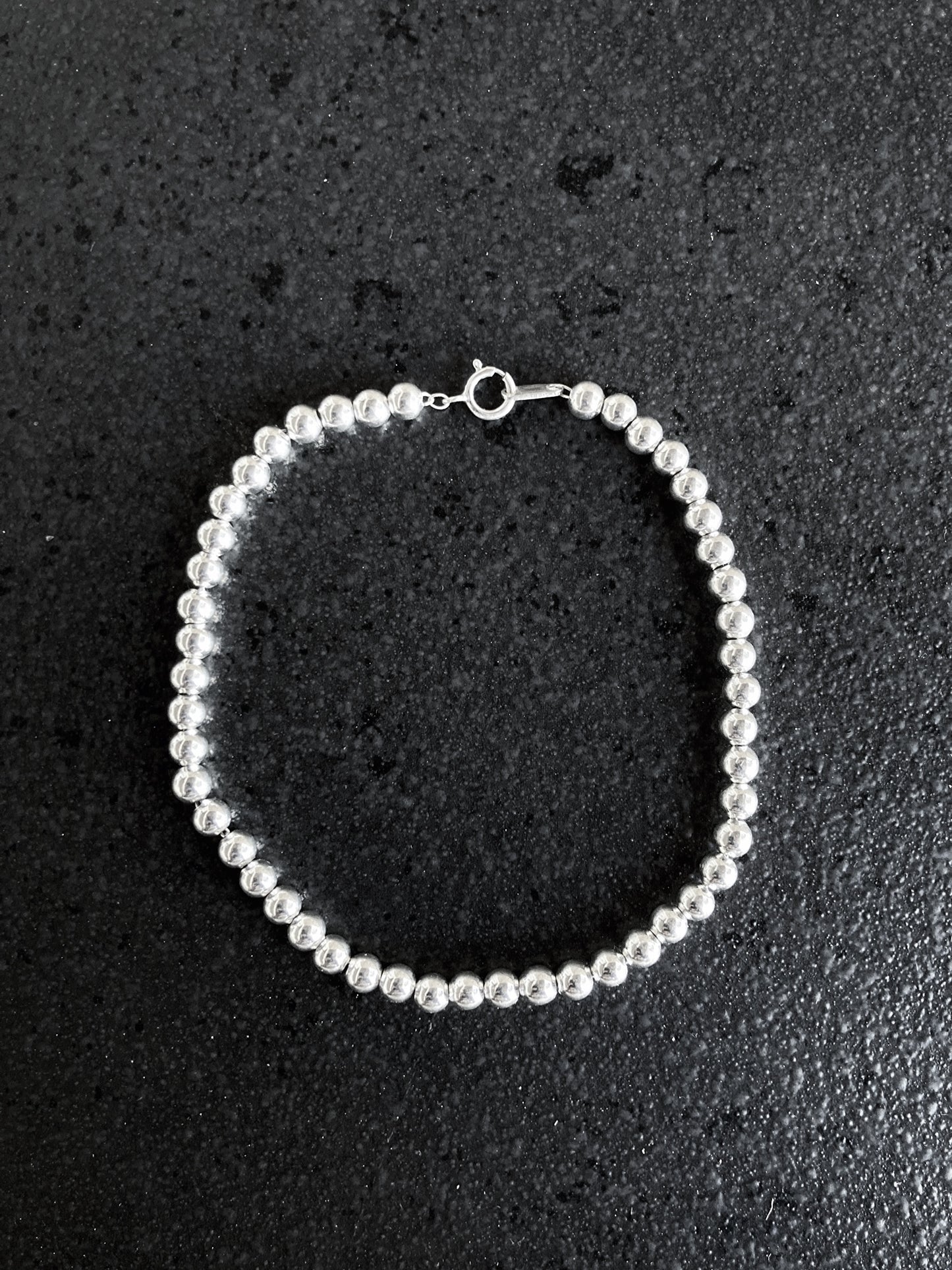 Pulsera Cuentas Plata